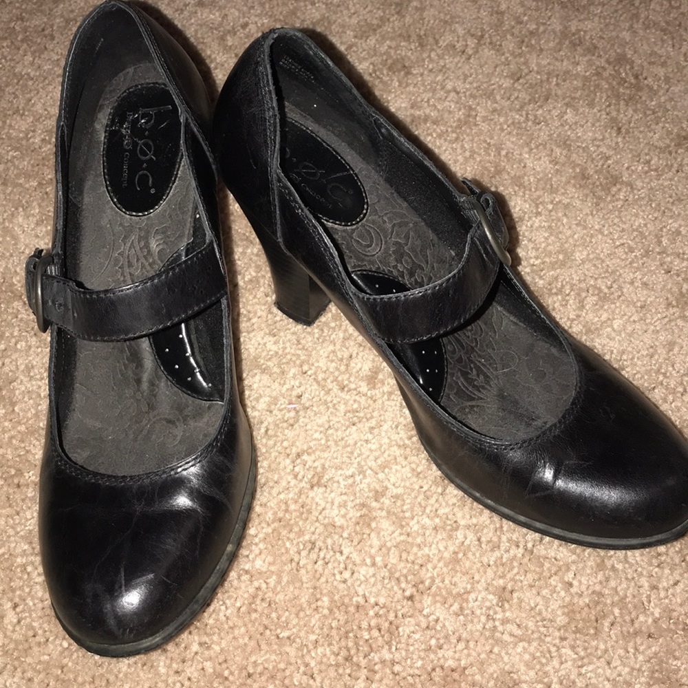 Black heels